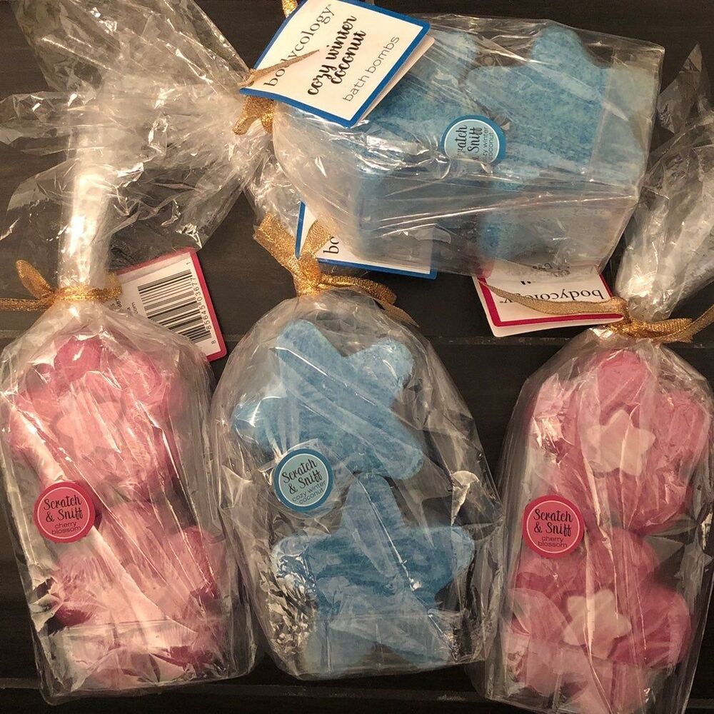 8 Bath Bombs Cherry blossom Coconut